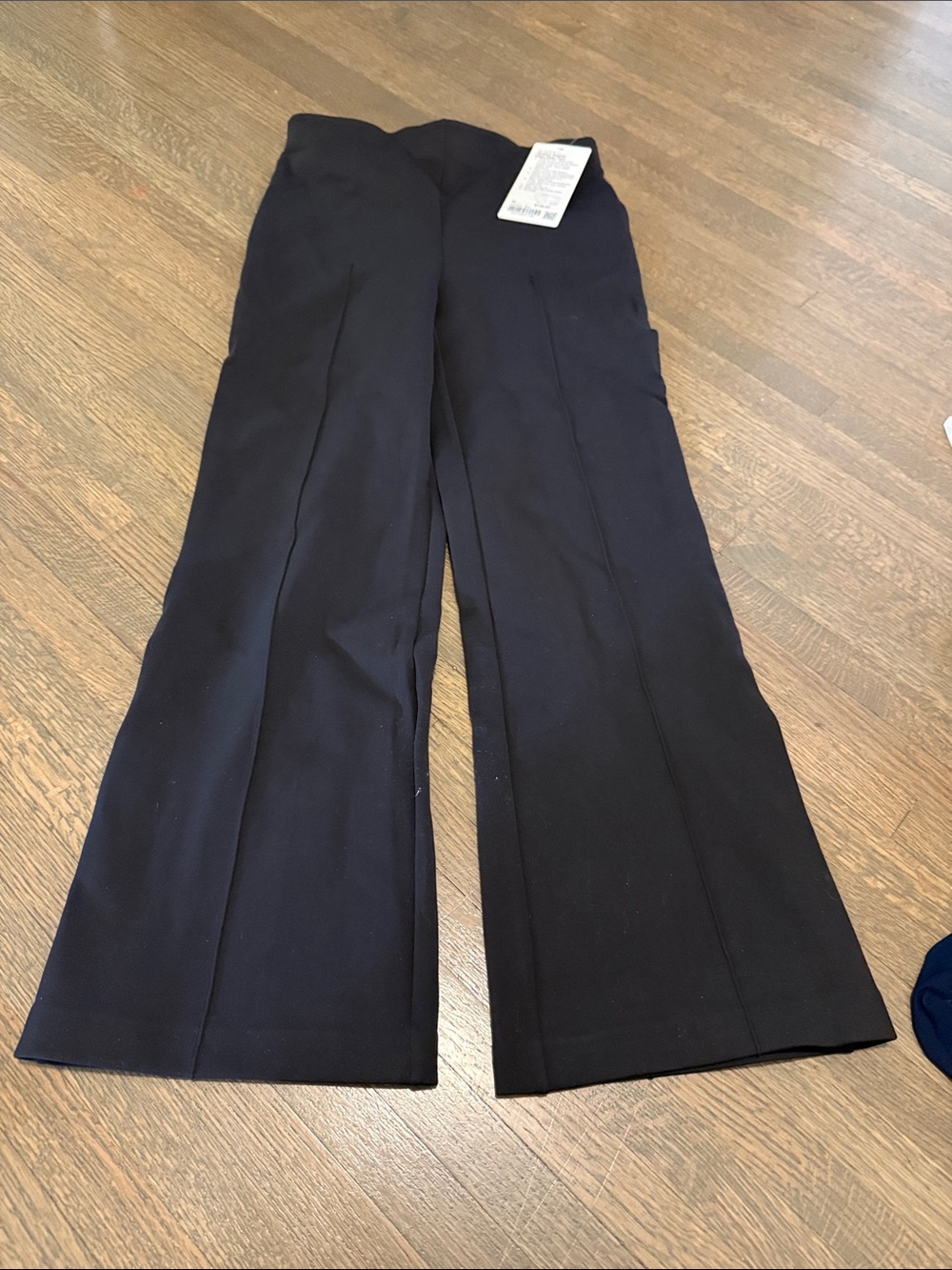 lululemon athletica Black Boot-Cut Jumpsuit Pants